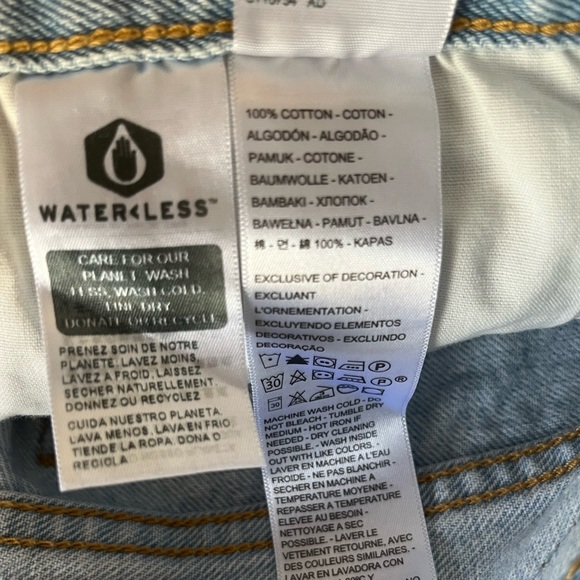 Levi’s premium 501 distressed jean shorts NWT - Picture 12 of 13